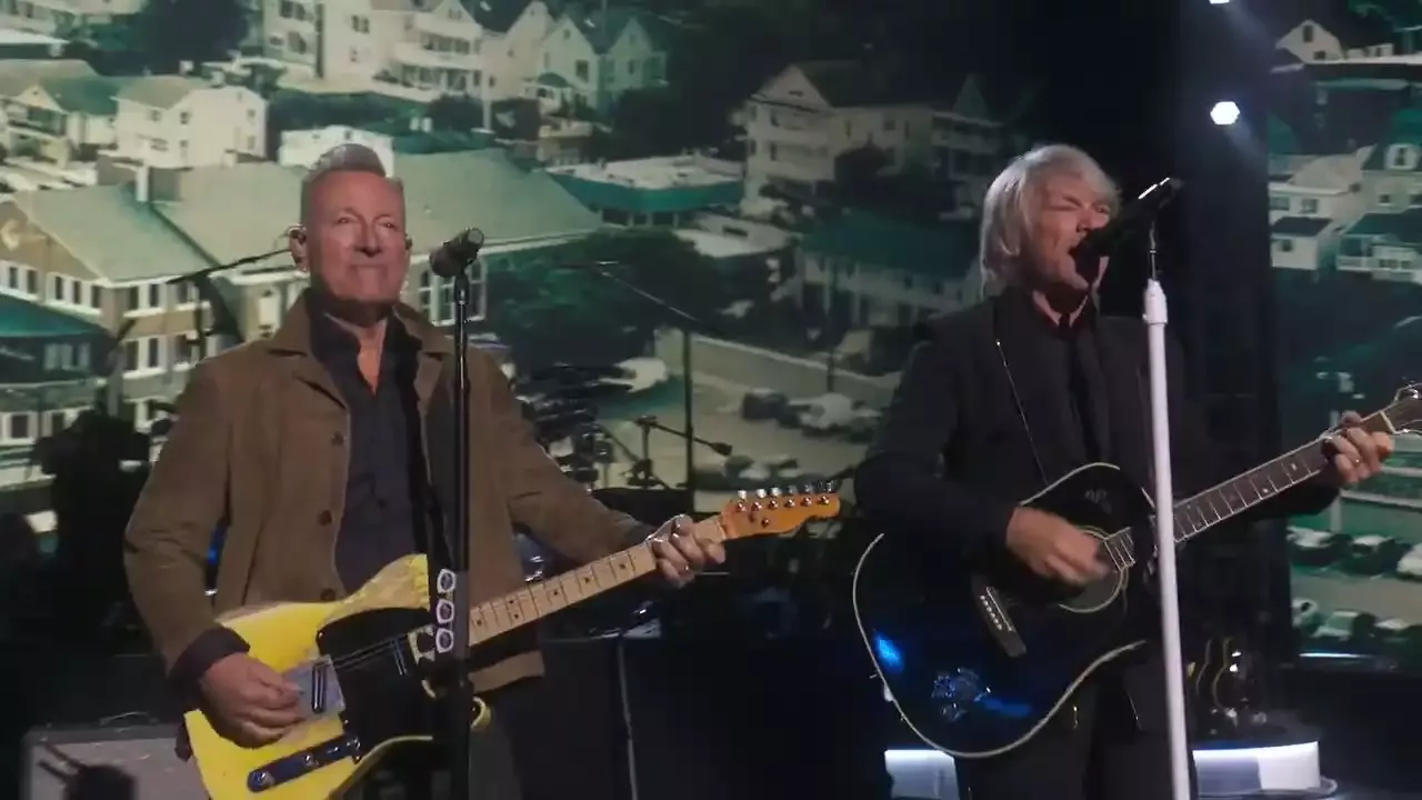 Unforgettable Musical Reunion: Jon Bon Jovi and Bruce Springsteen